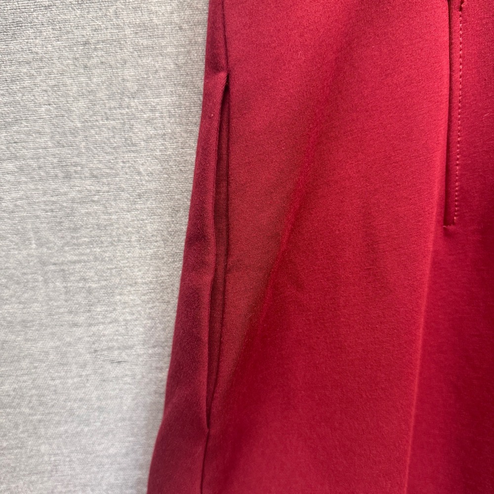Original Penguin Womens Burgundy Fit & Flare Dress Sleeveless‎ Size 4 - Picture 5 of 9